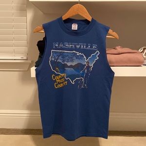 Vintage Nashville Muscle Tank T-shirt